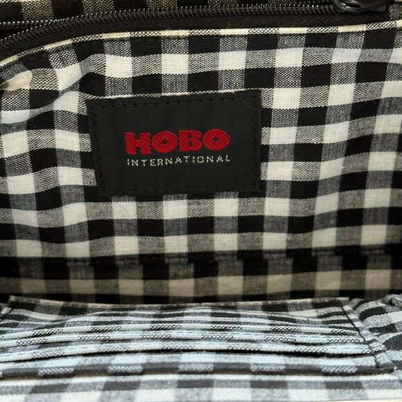 Hobo International Red Patent Leather Clutch Handbag w/chain Leather Vintage - Picture 5 of 12